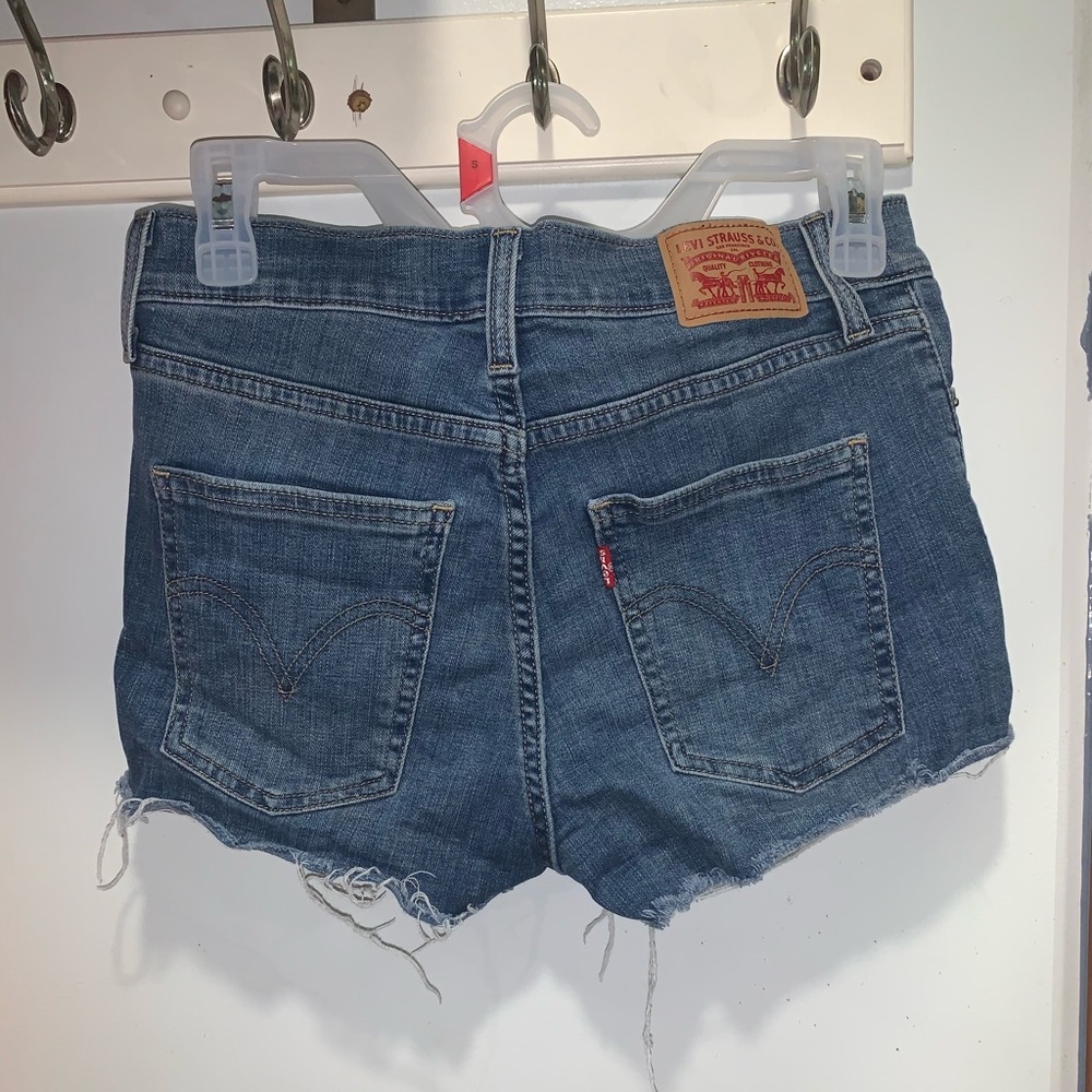 Levi’s High Waisted Shorts
